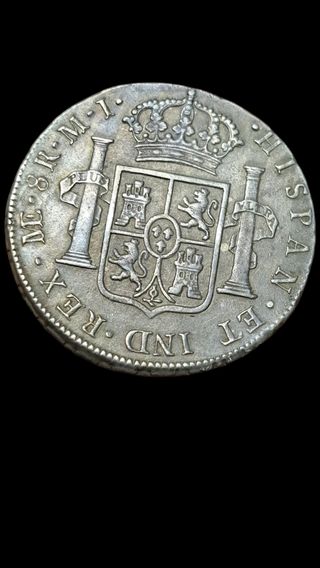 8 REALES CARLOS III 1781 CECA LIMA