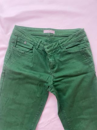Pantalones verdes Springfield