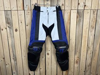 PANTALON T-M DE MOTO GARIBALDI AZUL