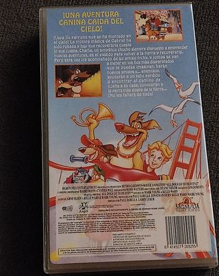 VHS Todos los perros van al cielo 2.
