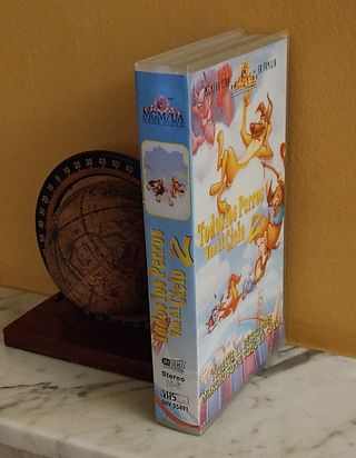 VHS Todos los perros van al cielo 2.