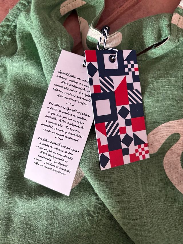 Top Batela in lino Taglia 36