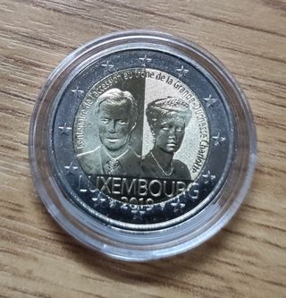 2 euros Luxemburgo 2019 SC