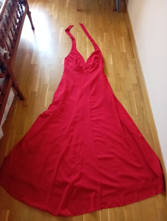 Vestido rojo de ceremonia