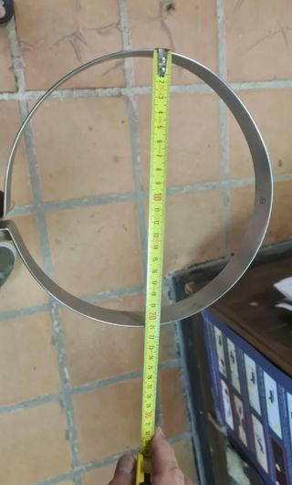 Anelli per bombole OMS inox