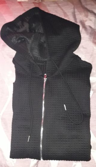 Giacca donna leggera con zip,cappuccio