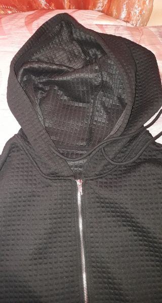 Giacca donna leggera con zip,cappuccio