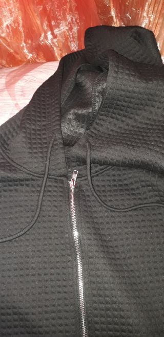 Giacca donna leggera con zip,cappuccio