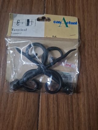 Remates terminales barra cortina metal