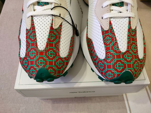 New Balance 327 x Casablanca Red Monogram
