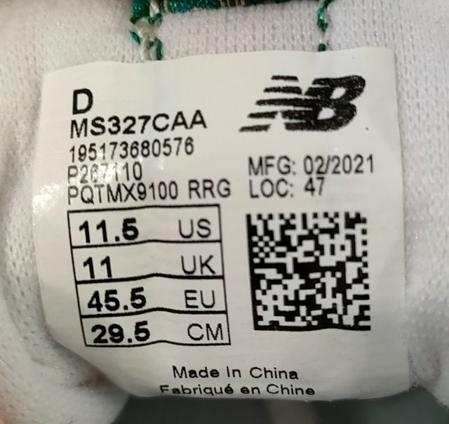 New Balance 327 x Casablanca Red Monogram