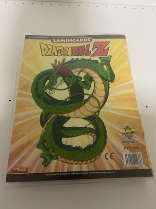 Album COMPLETO lamincards oro Dragon Ball