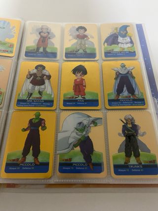 Album COMPLETO lamincards oro Dragon Ball