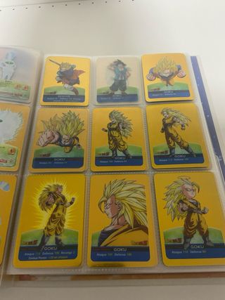 Album COMPLETO lamincards oro Dragon Ball