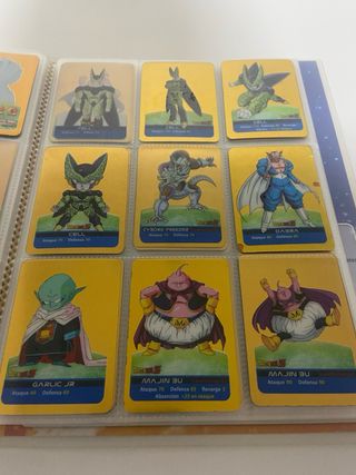 Album COMPLETO lamincards oro Dragon Ball