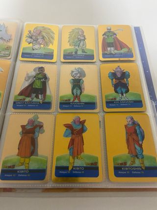 Album COMPLETO lamincards oro Dragon Ball