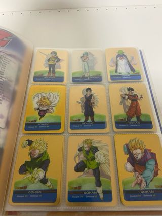 Album COMPLETO lamincards oro Dragon Ball