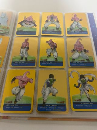 Album COMPLETO lamincards oro Dragon Ball