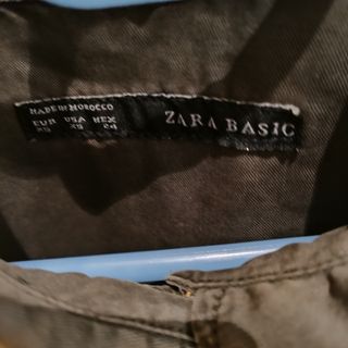 Camisa caqui Zara 