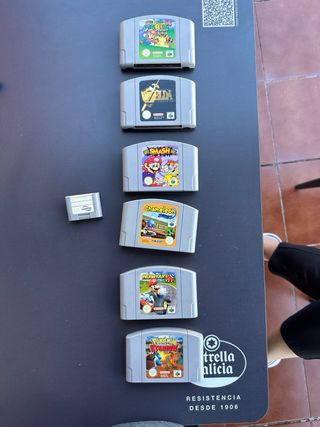 Pack N64 + pack juegos en mi perfil. NO SEPARO