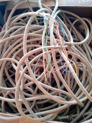 MANGUERA CON 8 CABLES DE COLOR