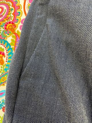 Lote pantalónes pitillo ZARA con cinturilla elástica talla M negro y azul