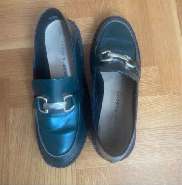 Mocasines Fabio Rusconi talla 38 piel