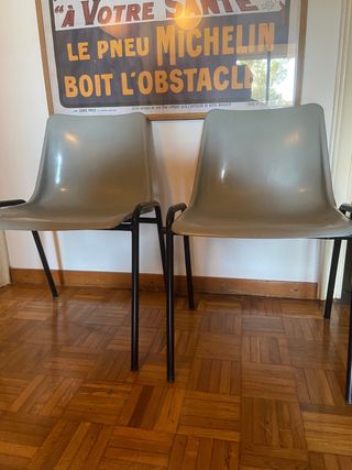 Pareja de sillas Vintage Retro 70s