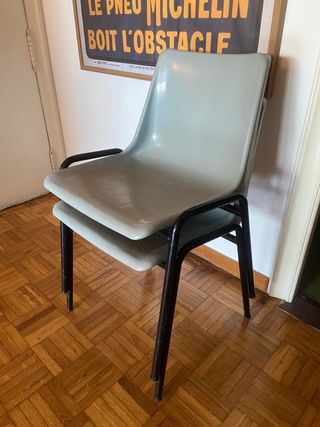 Pareja de sillas Vintage Retro 70s