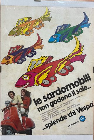 Ritaglio giornale Vespa