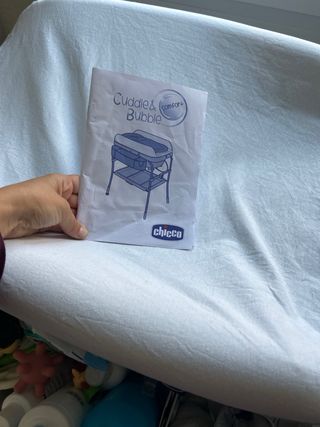 Bañera cambiador chicco bebe