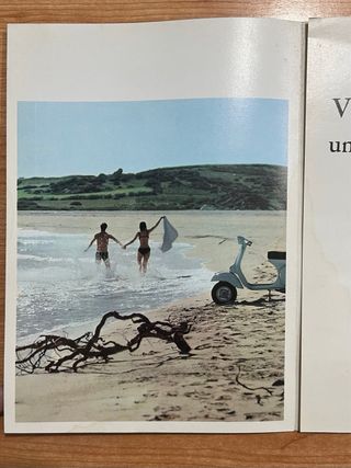 Depliant brochure Vespa 150 super