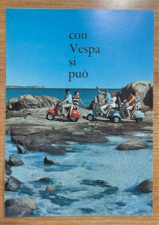 Depliant brochure Vespa 150 super
