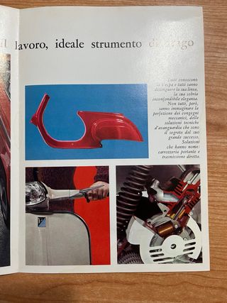 Depliant brochure Vespa 150 super