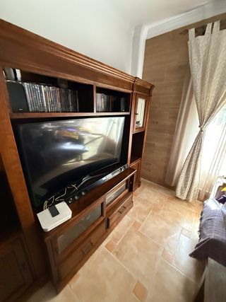 Mueble de salon madera maciza