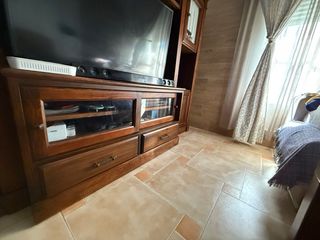 Mueble de salon madera maciza