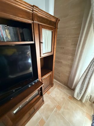 Mueble de salon madera maciza