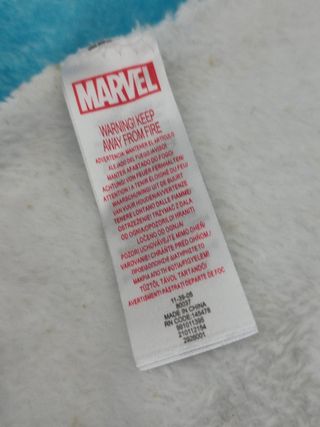 Manta y almohada capitán América