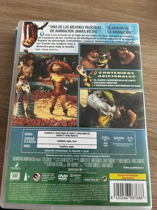 Dvd “Los Croods”
