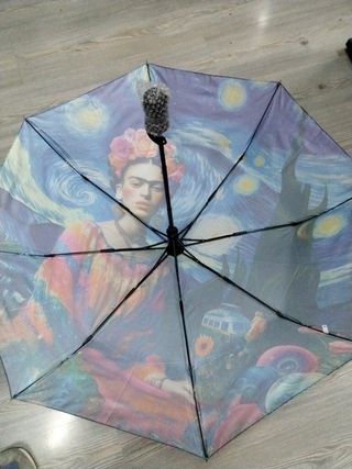 Ombrello Frida Kahlo notte stellata nuovo