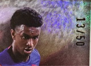 Alejandro Balde Patch /50 - Player-Worn - Topps