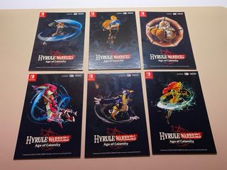 Litografías Hyrule warrios age of calamity