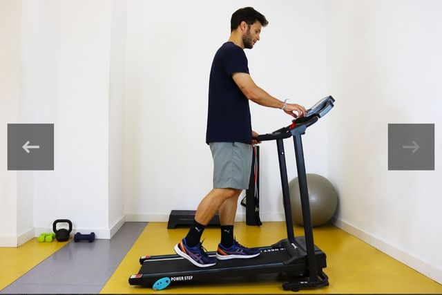 Cinta de andar y correr plegable