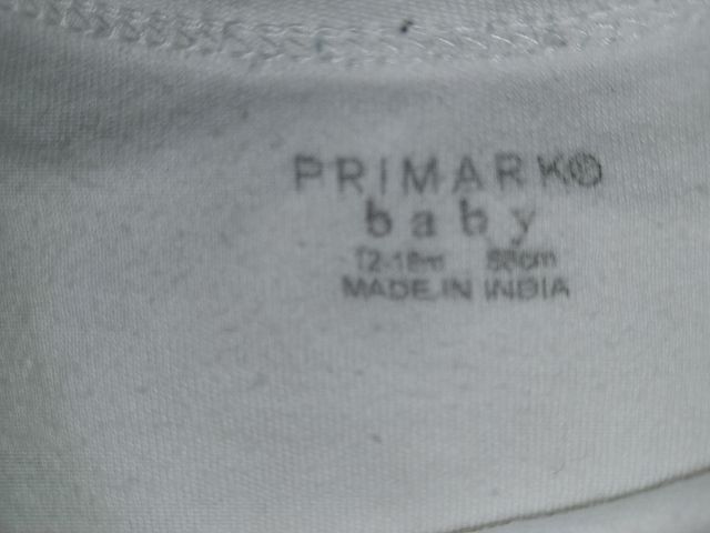 3 bodies primark 12-18 m