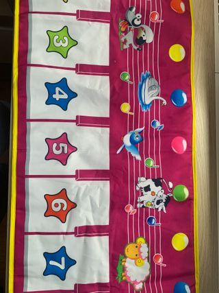 Alfombra piano musical bebes