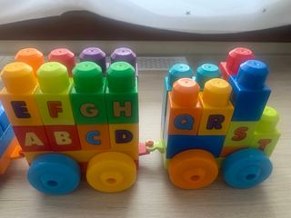 Juguete tren bloques bebe