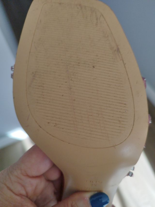 Sandalias Rosas con Strass