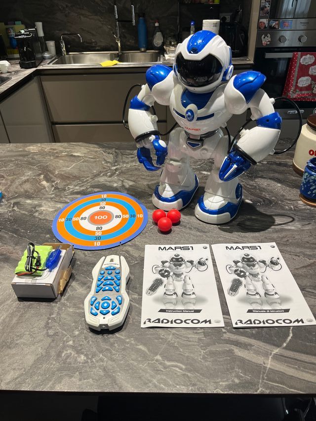 Robot giocattolo Radiocom Mars1