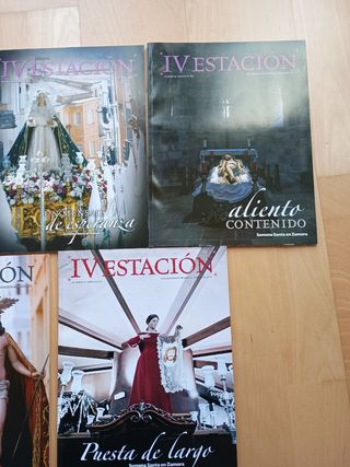 LOTE SIETE REVISTAS SEMANA SANTA DE ZAMORA
