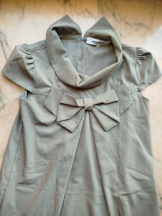 Vestido gris de Hipocampe t. 36